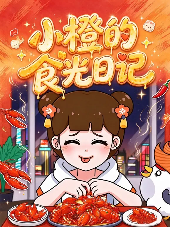 小橙的食光日记动漫海报