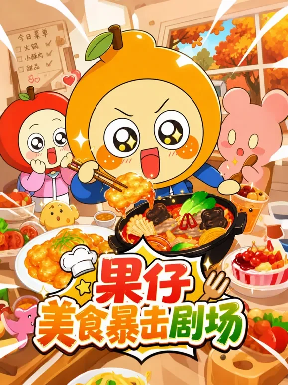 果仔美食暴击剧场动漫海报