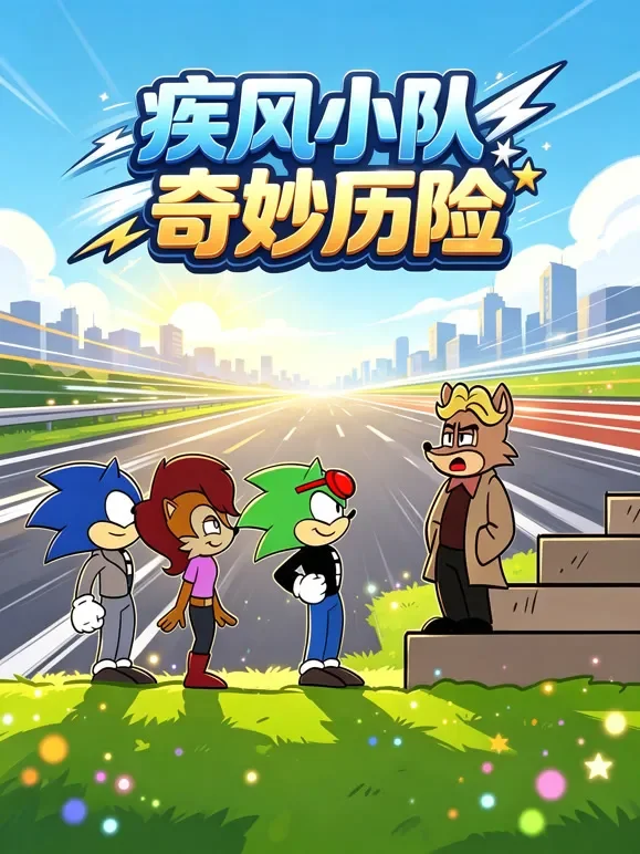 疾风小队奇妙历险动漫海报