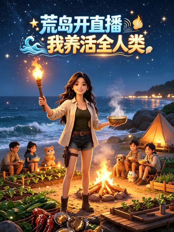 荒岛开直播，我养活全人类