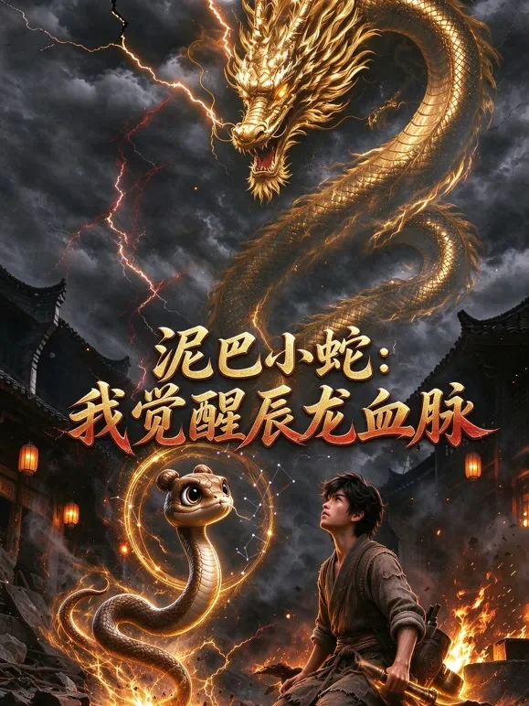 泥巴小蛇：我觉醒辰龙血脉动漫海报