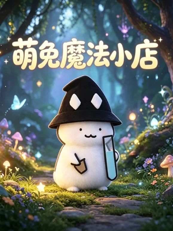 萌免魔法小店动漫海报
