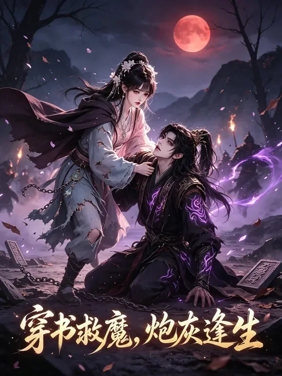 穿书救魔，炮灰逢生动漫海报