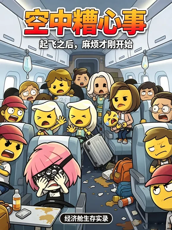 空中糟心事动漫海报