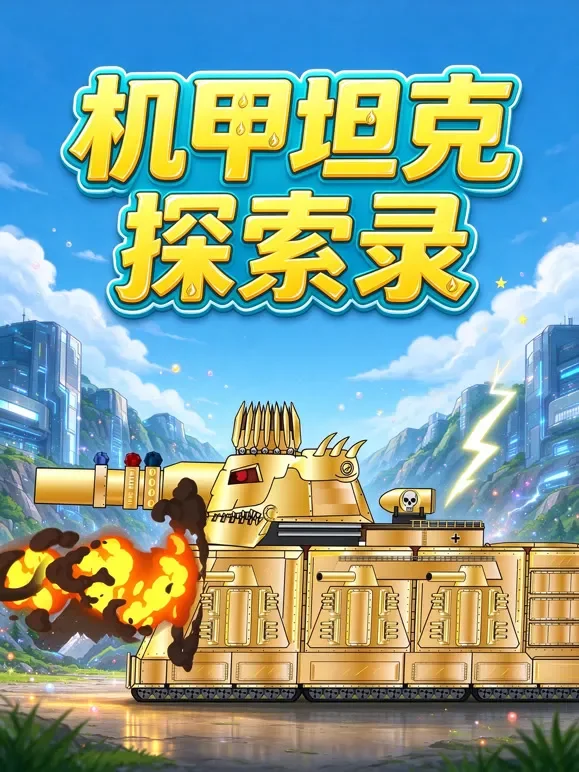 机甲坦克探索录动漫海报