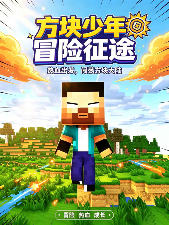 方块少年冒险征途
