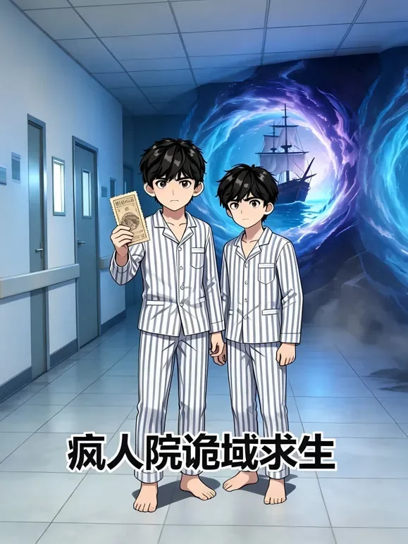 疯人院诡域求生动漫海报