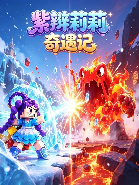 紫辫莉莉奇遇记动漫海报