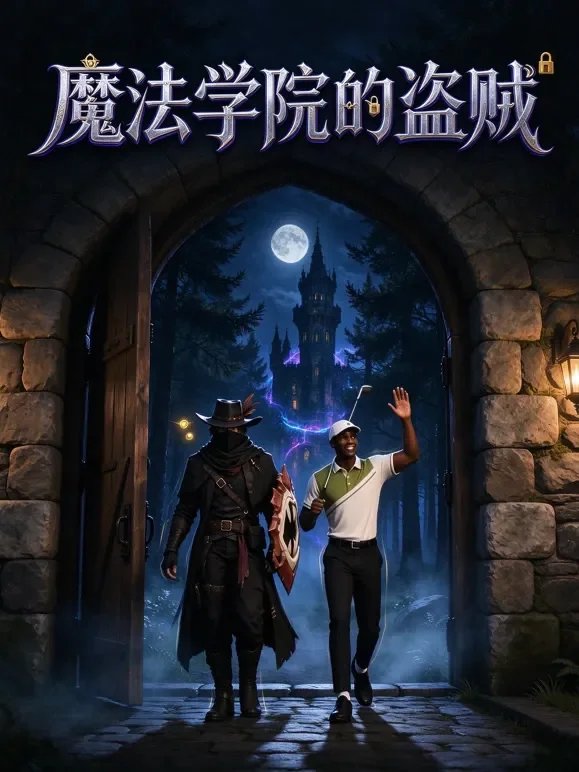 魔法学院的盗贼动漫海报