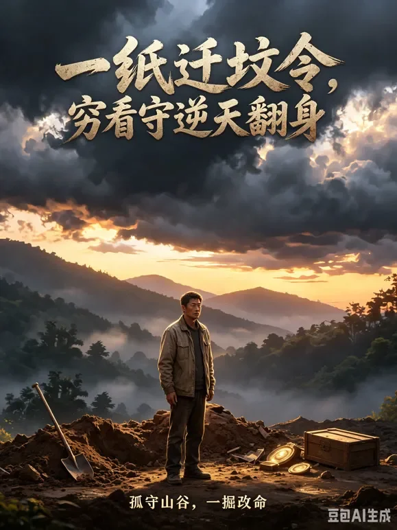 一纸迁坟令，穷看守逆天翻身动漫海报