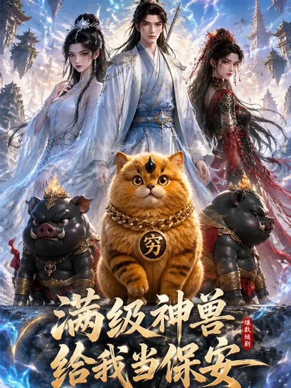 满级神兽给我当保安动漫海报