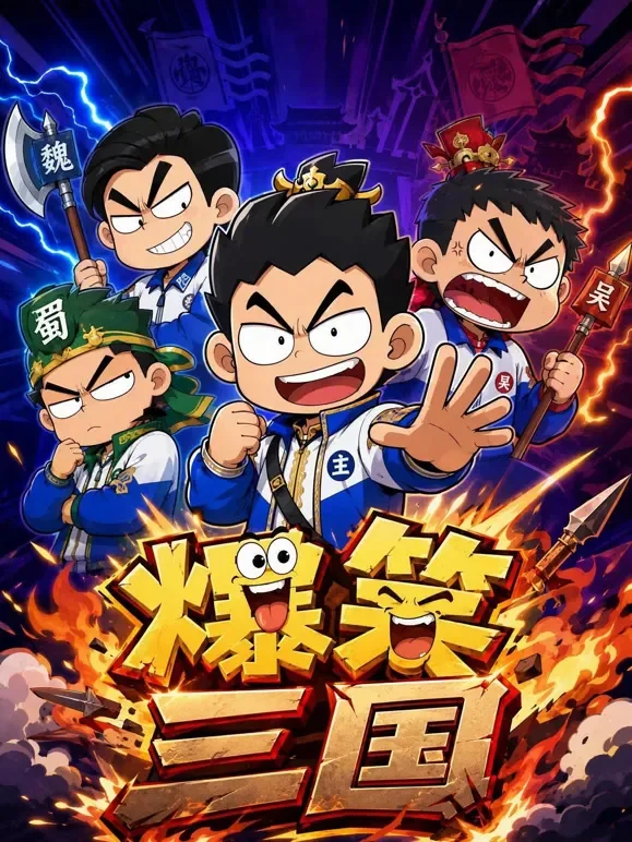 爆笑三国动漫海报