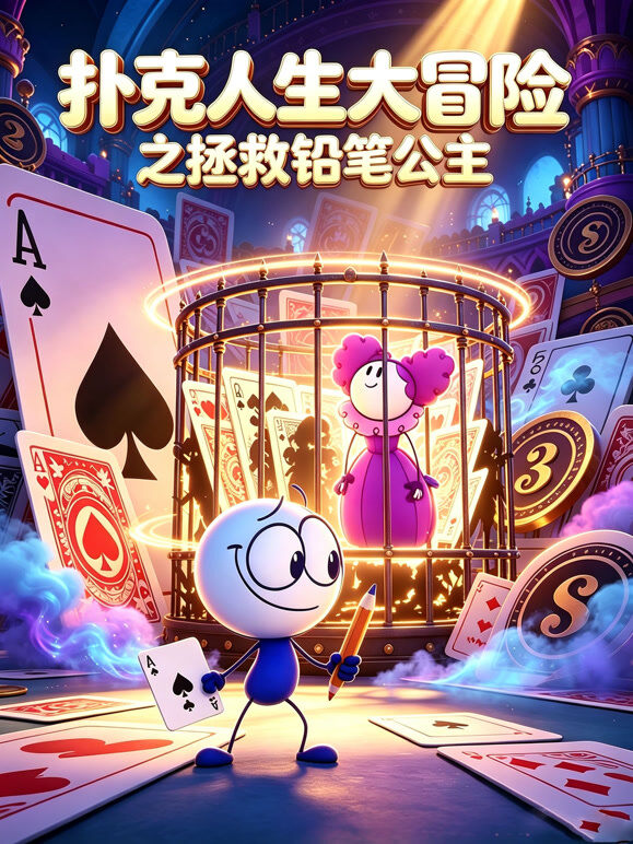 扑克人生大冒险之拯救铅笔公主