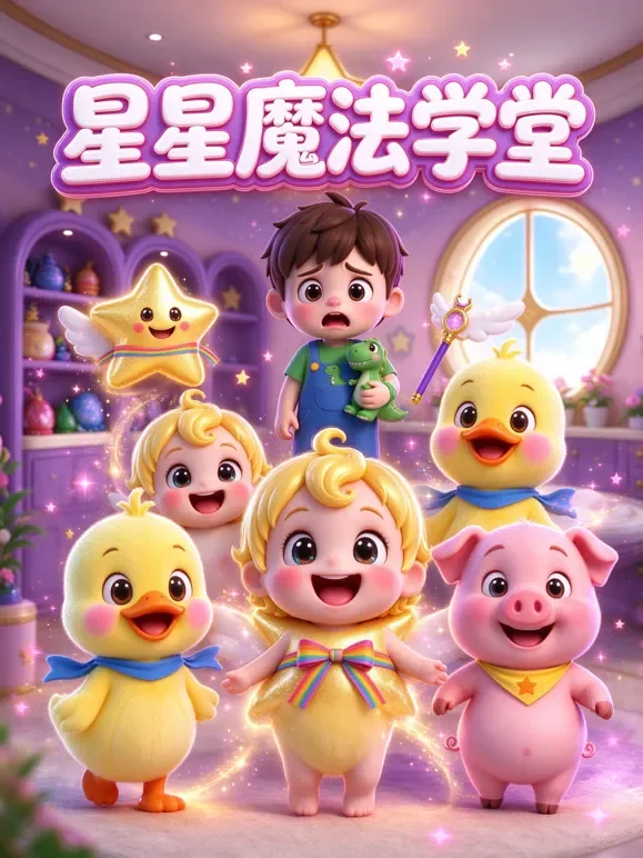 星星魔法学堂动漫海报