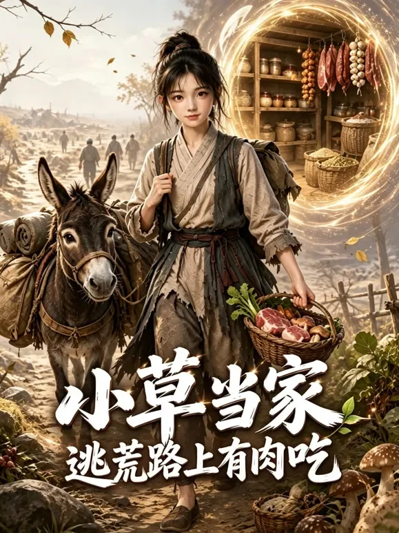 小草当家逃荒路上有肉吃动漫海报