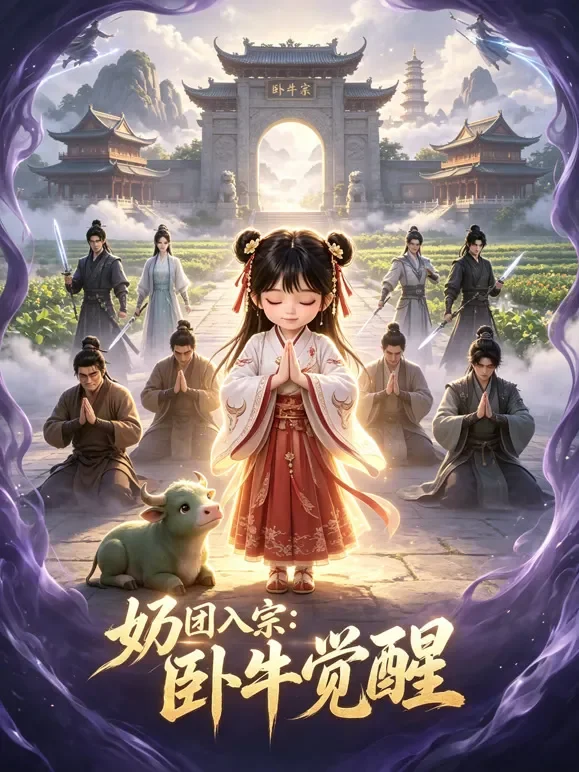 奶团入宗，卧牛觉醒动漫海报