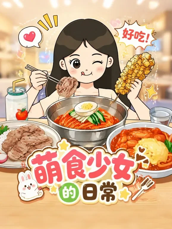 萌食少女的日常动漫海报