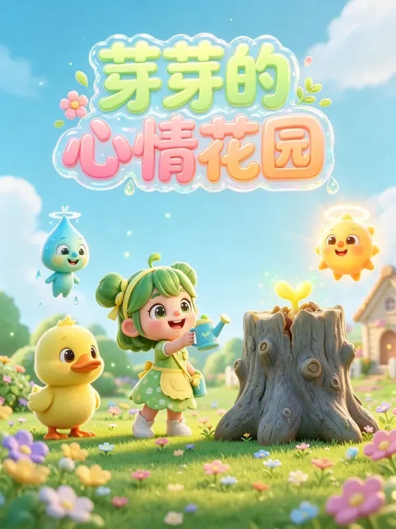 芽芽心情花园动漫海报
