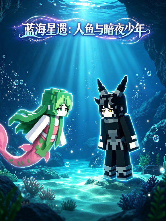 蓝海星遇：人鱼与暗夜少年