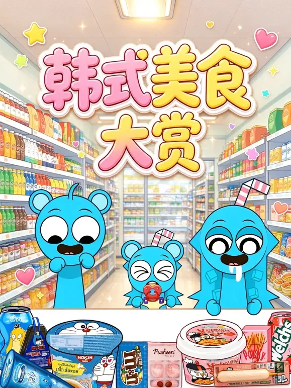 韩式美食大赏动漫海报