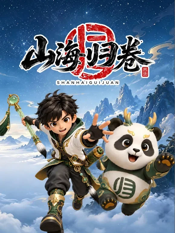 山海归卷动漫海报