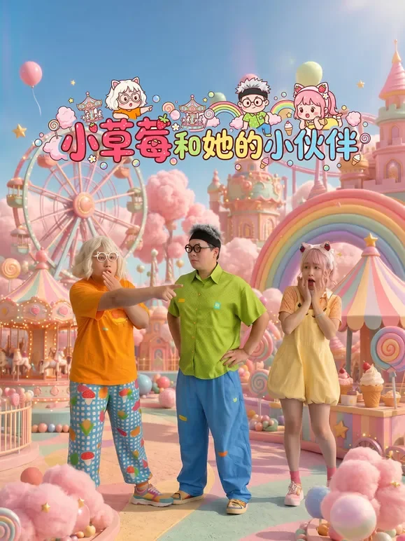 小草莓和她的小伙伴动漫海报