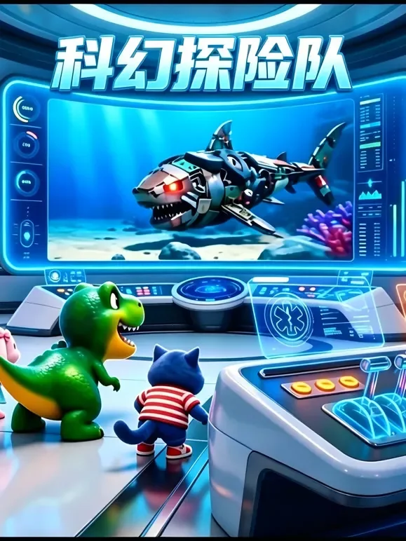 科幻探险队动漫海报