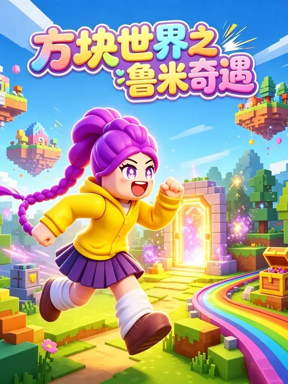 方块世界之鲁米奇遇动漫海报