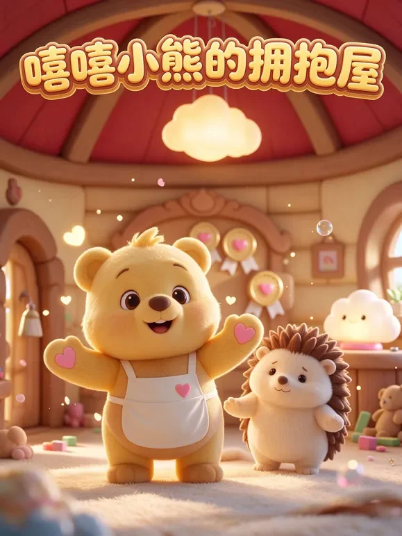 嘻嘻小熊的拥抱屋动漫海报