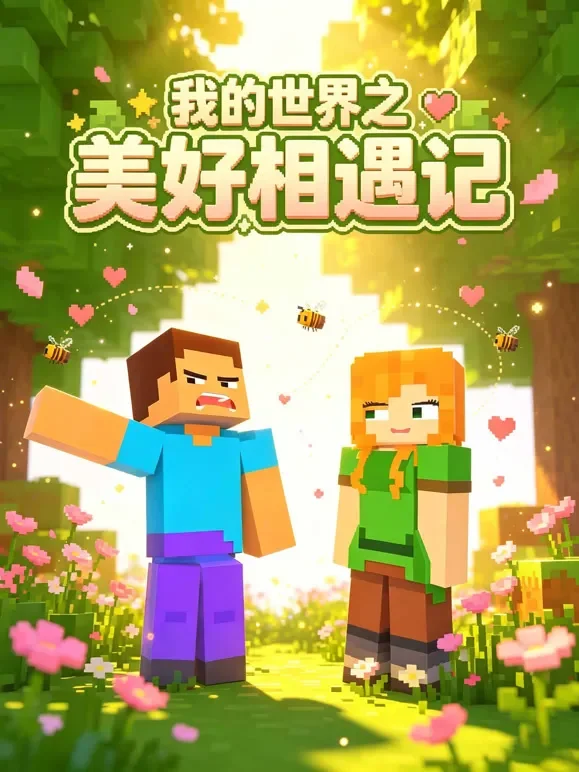我的世界之美好相遇记动漫海报