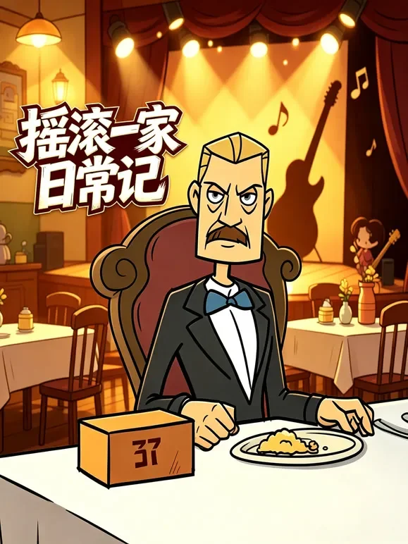 摇滚一家日常记动漫海报