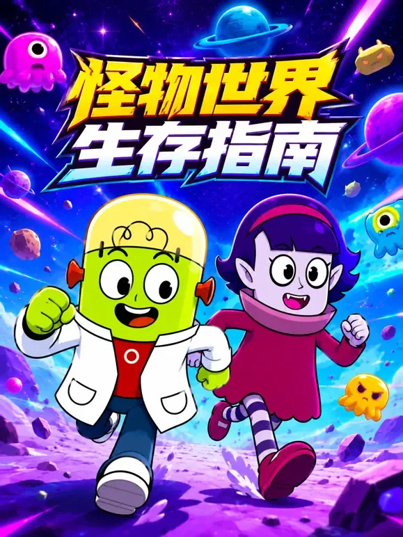 怪物世界生存指南动漫海报