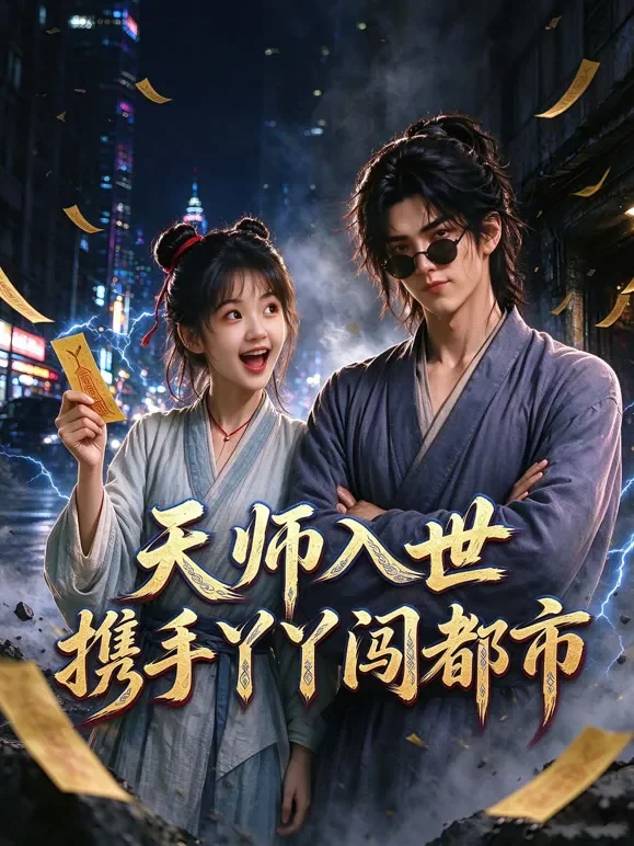 天师入世，携手丫丫闯都市动漫海报