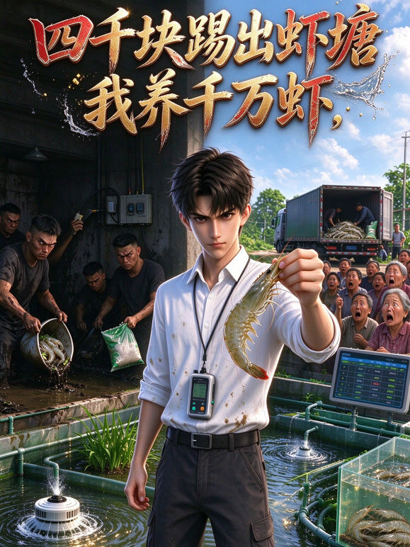 四千块踢出虾塘，我养千万虾