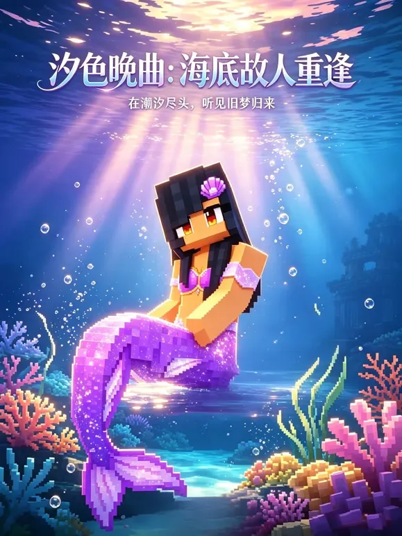汐色晚曲：海底故人重逢动漫海报