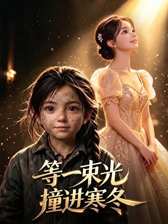 等一束光撞进寒冬动漫海报