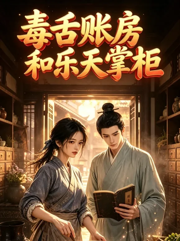 毒舌账房和乐天掌柜动漫海报