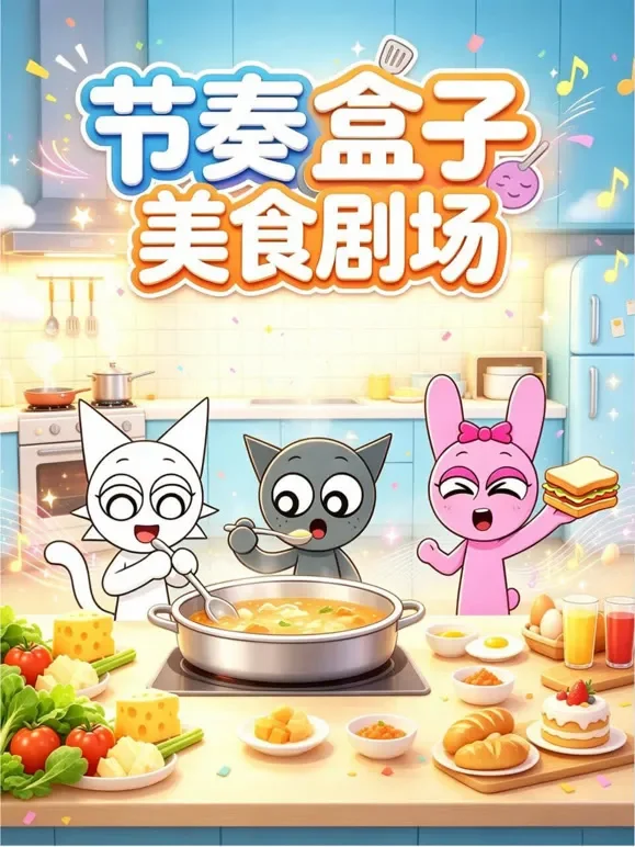 节奏盒子美食剧场动漫海报