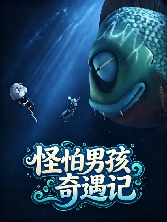 怪怕男孩奇遇记动漫海报