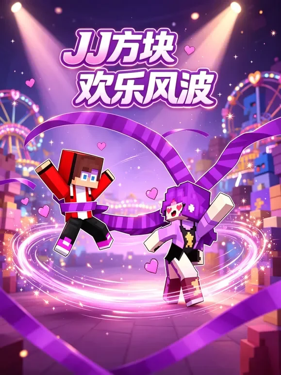 JJ 方块欢乐风波动漫海报