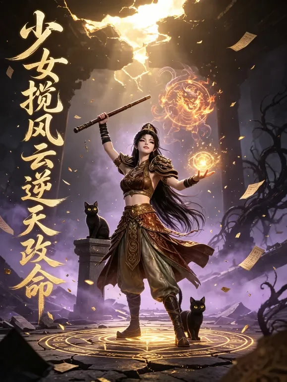 少女搅风云逆天改命动漫海报