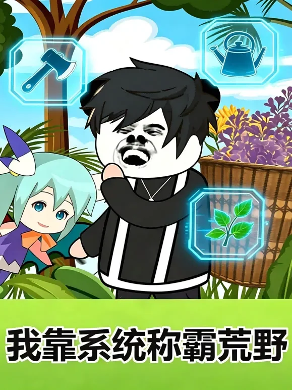 我靠系统称霸荒野动漫海报