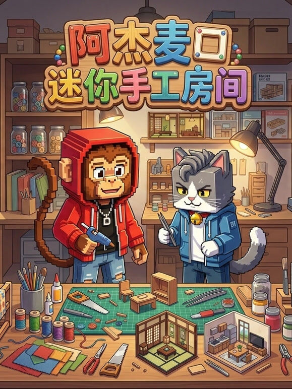 阿杰麦口迷你手工房间