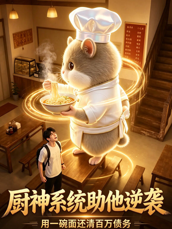 厨神系统助他逆袭，用一碗面还清百万债务
