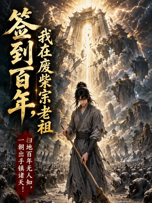 签到百年，我在废柴宗当老祖动漫海报
