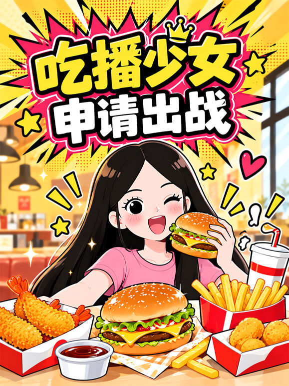 吃播少女申请出战