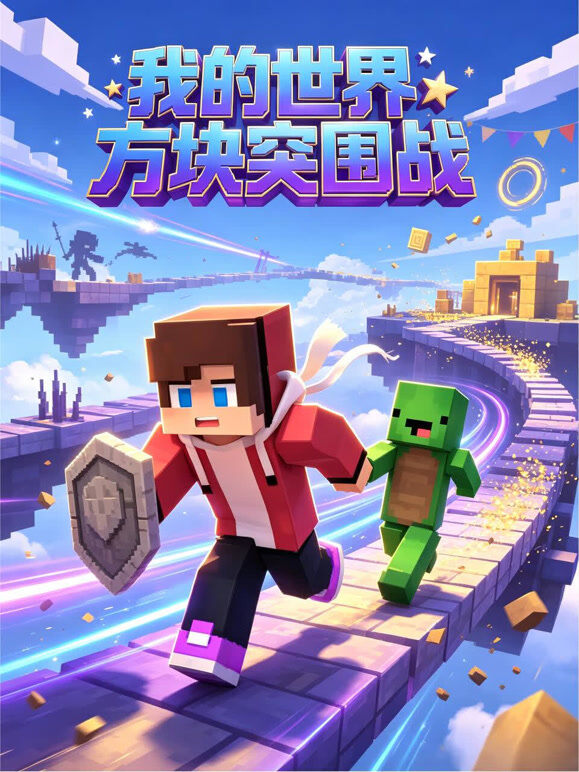 我的世界方块突围战