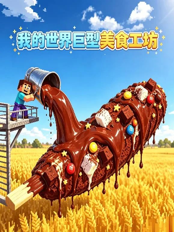 我的世界巨型美食工坊动漫海报