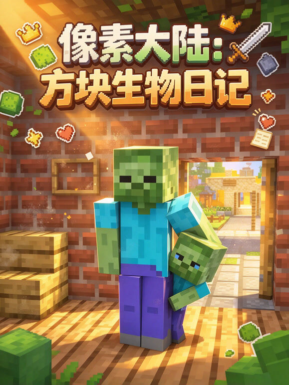 像素大陆：方块生物日记