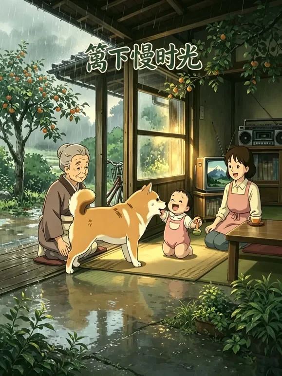 篱下慢时光动漫海报